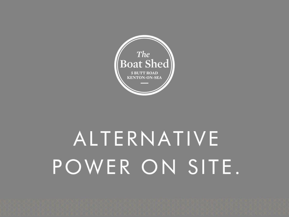 The Boat Shed By The Oyster Collection Villa Kenton on Sea Exterior photo